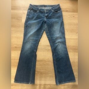 Levi's Dark Blue bold curve Flare Women's Jeans 0193